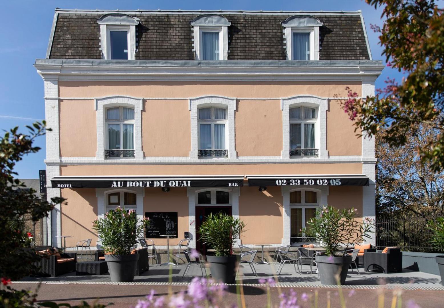 Au Bout Du Quai Hotel Granville Bagian luar foto